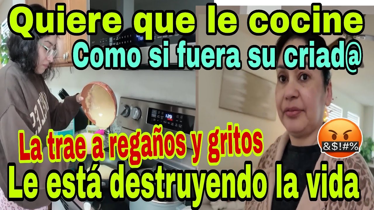 🚨Trae a Brenda de gat@💥😮A regaños y grit0s😡Quiere que le cocine😱Le está destruyendo la vida😳🤦‍♀️