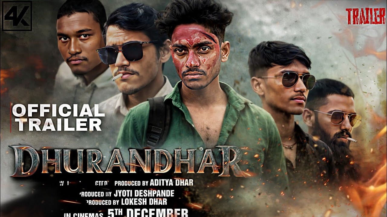 Dhurandhar | Trailer | Bad X Aura Remake || Jio studio ?