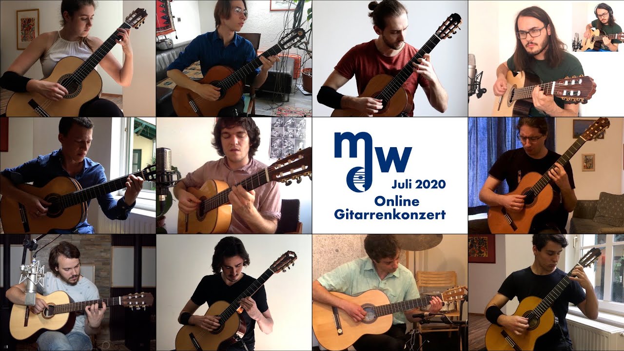 mdw Online Guitar Recital, July 2020 - Students of Gonzalo Manrique