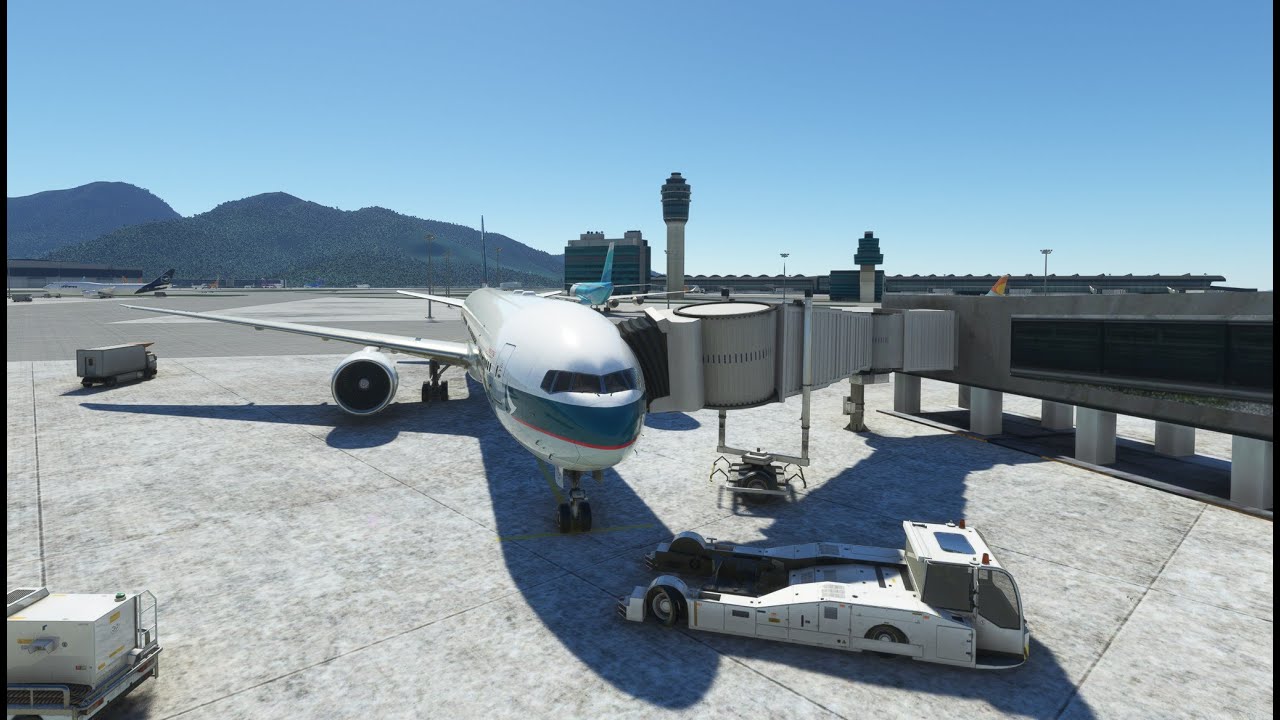 Msfs2020---CPA 777 KBOS-VHHH(BOS-HKG)