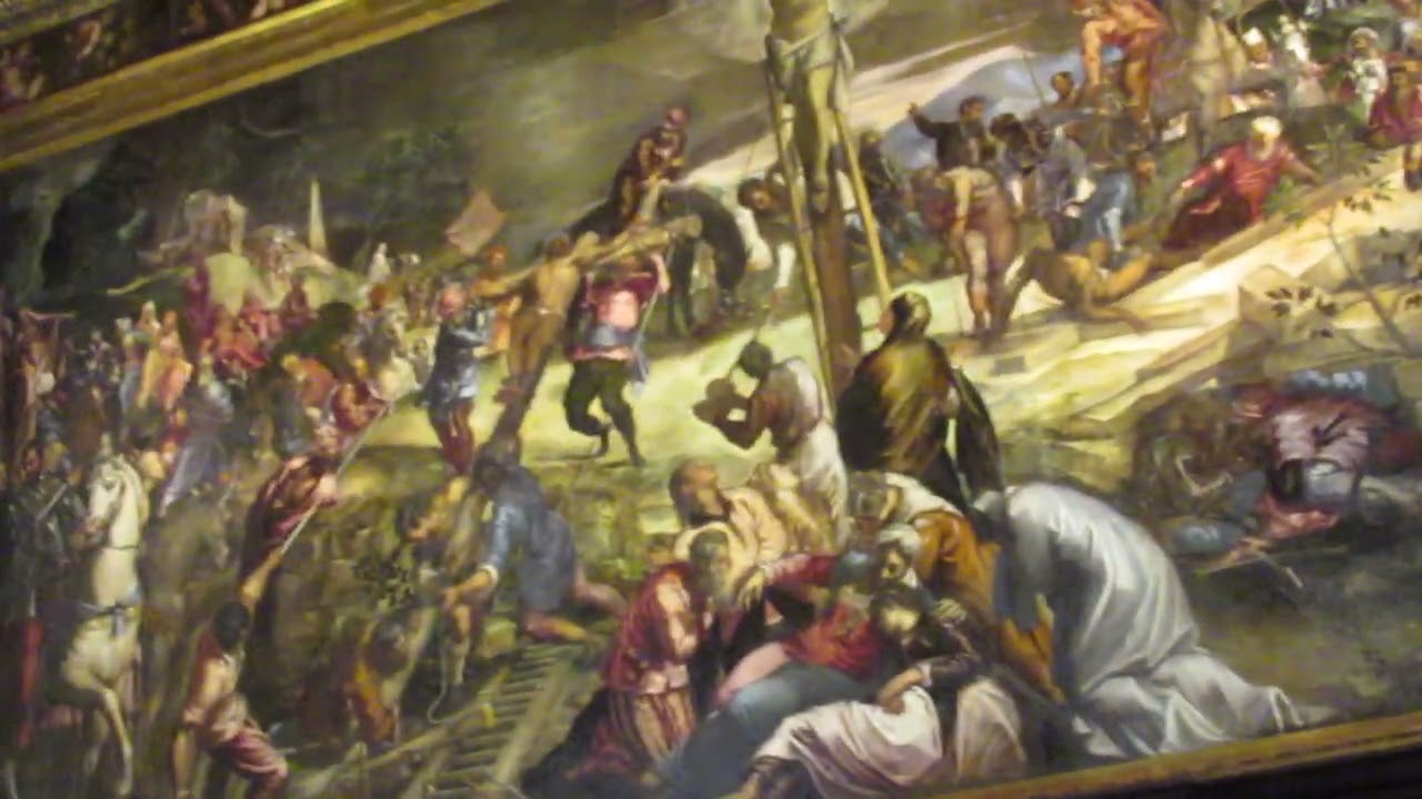 Standing Before Tintoretto’s Crucifixion in Venice!