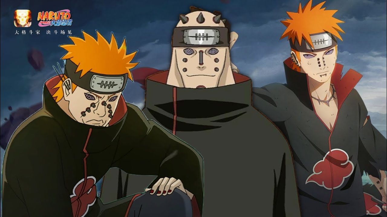 Trio Pain Battle || Naruto Mobile Fighter 