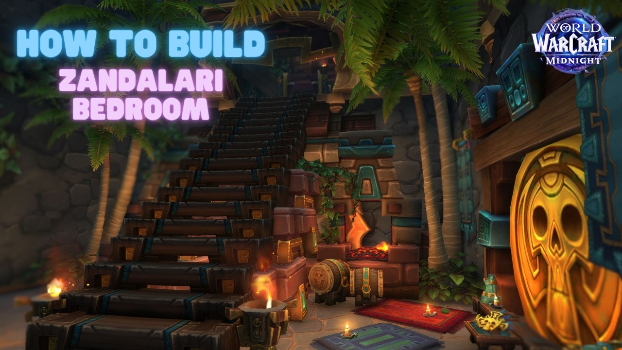Zandalari Bedroom | WoW Player Housing