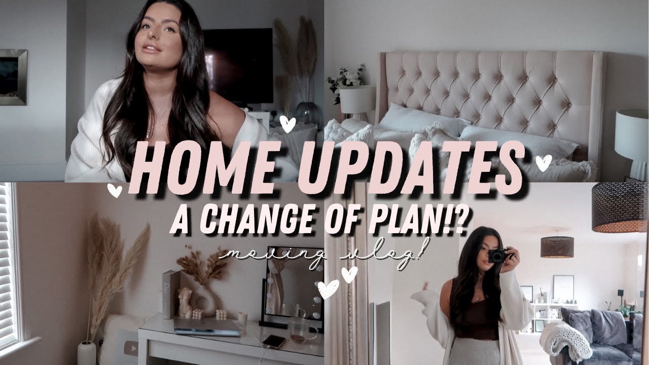 HOUSE UPDATES! A COMPLETE CHANGE OF PLAN! NEW HOMEWARE, OUR BEDROOM IDEA & HOMEWARE | Emily Philpott