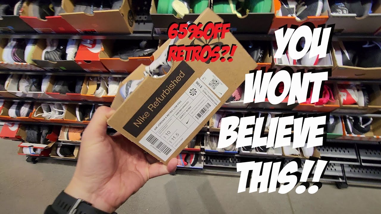 Got To This Nike Outlet Wayyyy Early... Huge Steals!!!