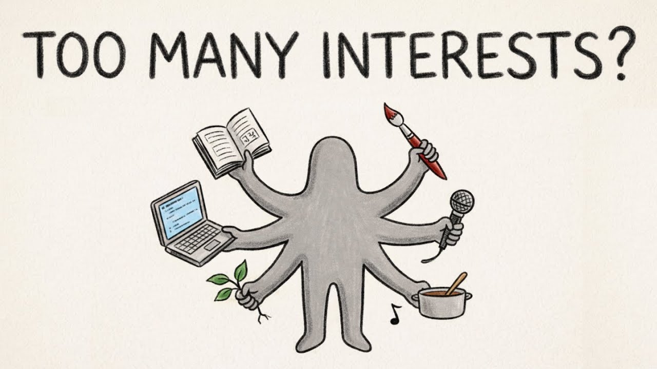 Psychology Behind Having Too Many Interests (The M-Shaped Future)