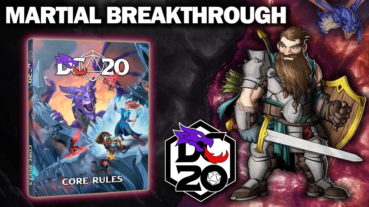 Martial Characters Don't Suck in DC20!