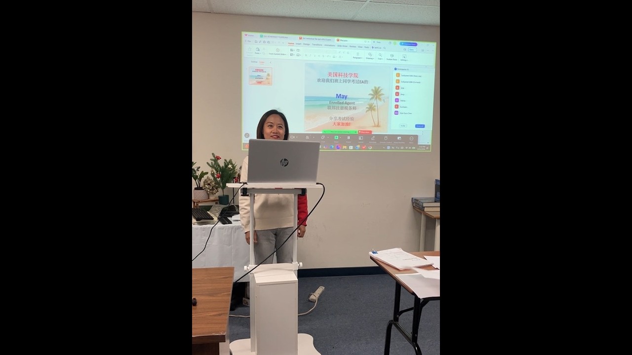 美国科技学院同学 May 最近考过EA 联邦注册税务师考试分享