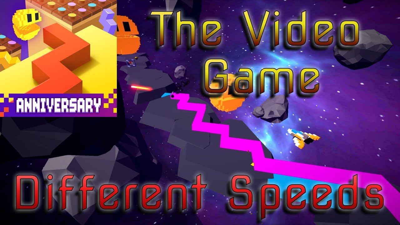 Dancing Line - The Video Game (Different Speeds)