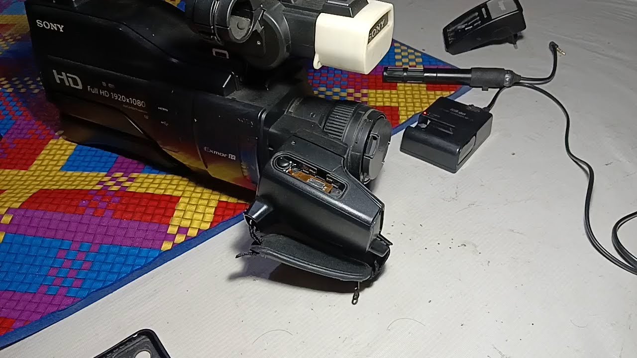 CARA GANTI TOMBOL ZOOM SONY MC 2500