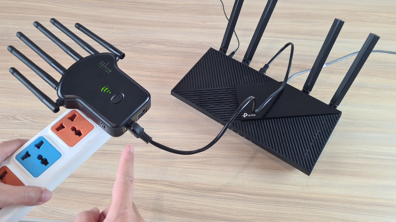 Как подключить кабель к Wi-Fi-расширителю