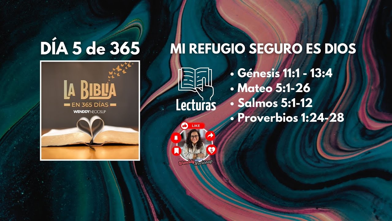 Día 5 de 365: “Mi Refugio Seguro es Dios” 🛡️