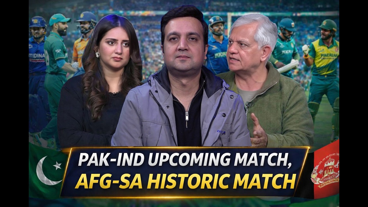 PAK-IND upcoming Match , AFG-SA Historic match