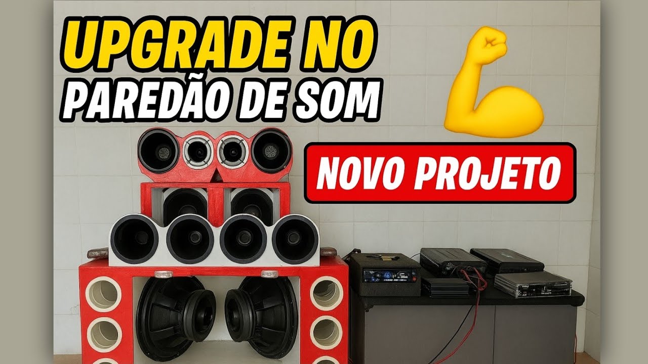 Paredão de Som Residencial - Unboxing Iron Line 400.1 2 Ohms