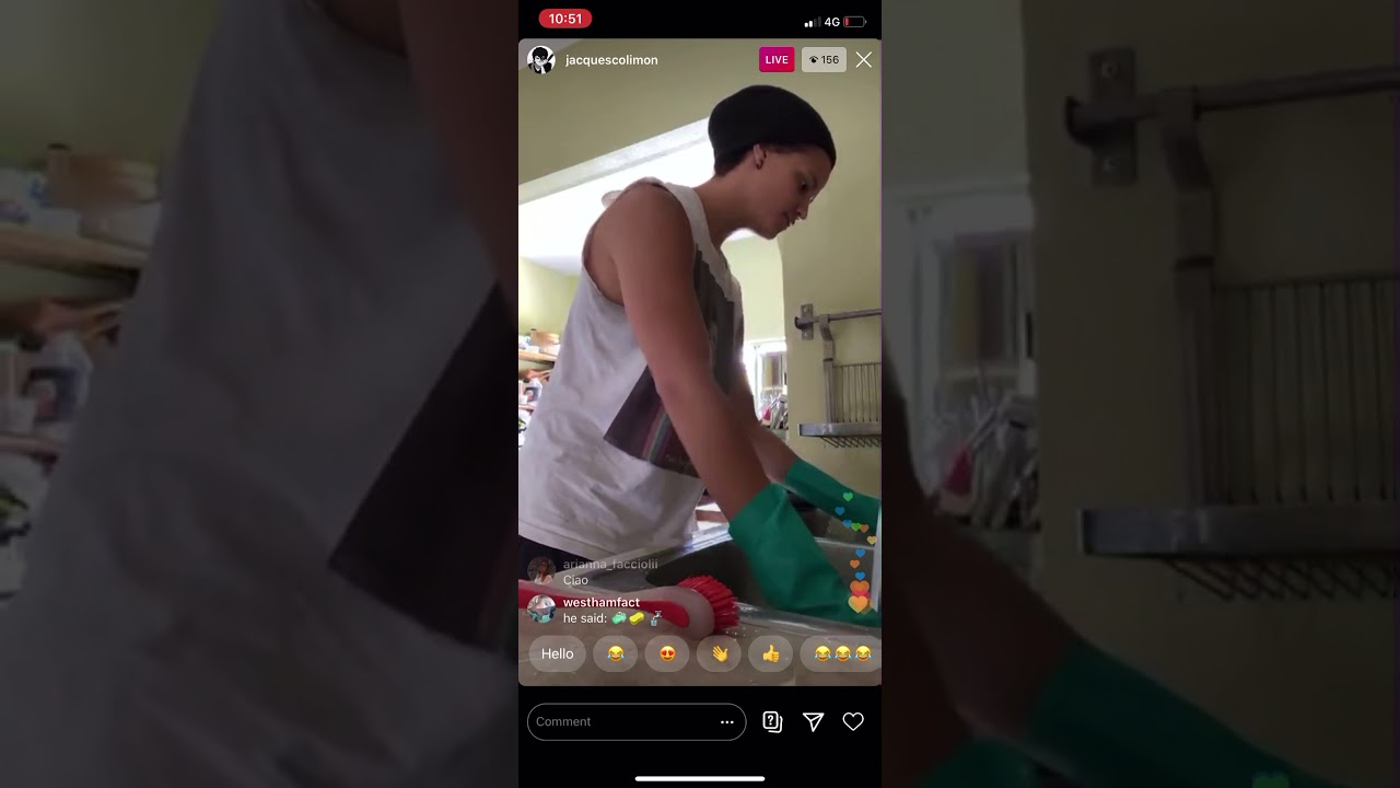 JACQUES COLIMON LIVE INSTAGRAM THE SOCIETY 12/05/20