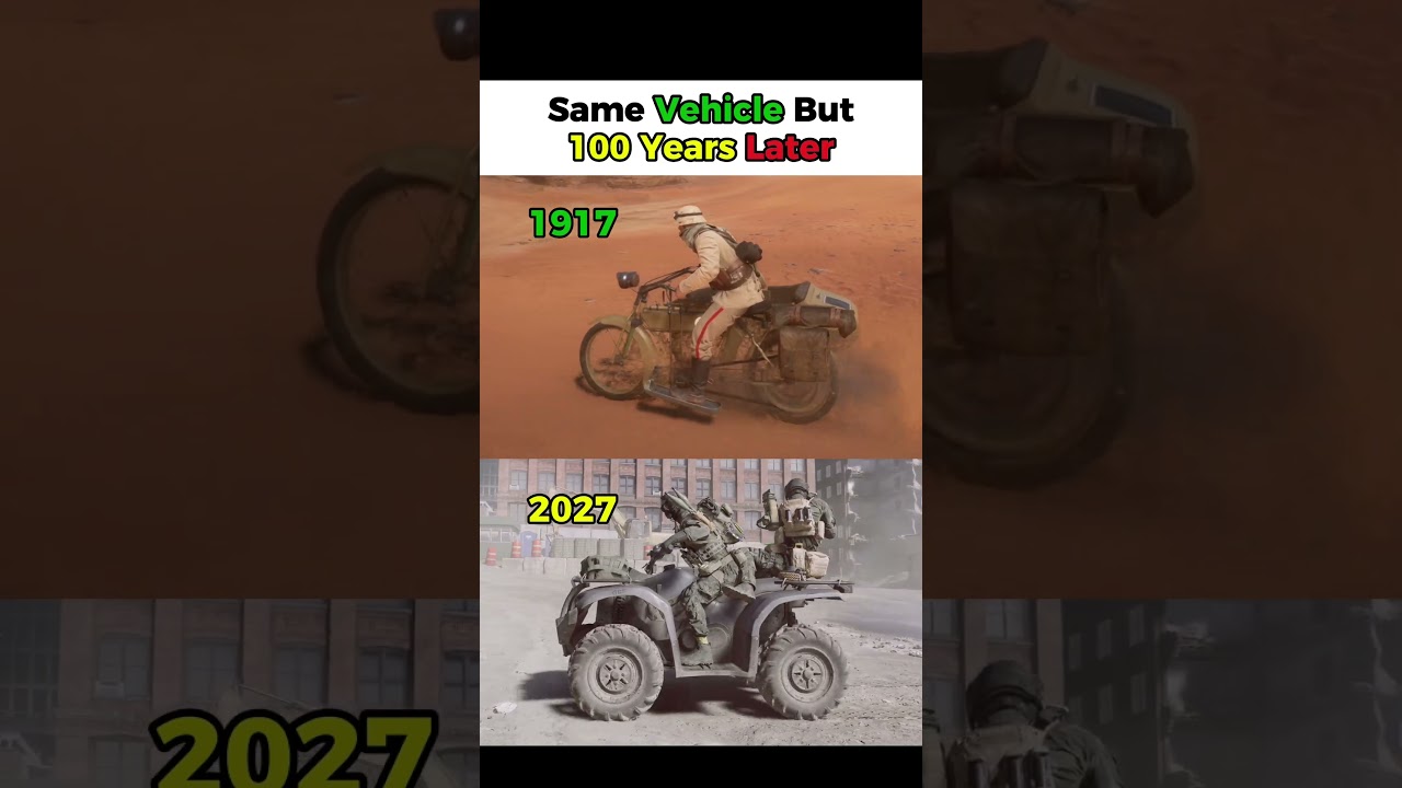 Same Vehicle But 100 Years Later - Battlefield 6