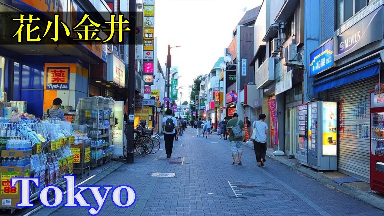 花小金井　Tokyo Walking 🌞 Hana-Koganei　Shopping Streets　　Japan🎧HQ Binaural　（小平市）　睡眠用・東京散歩