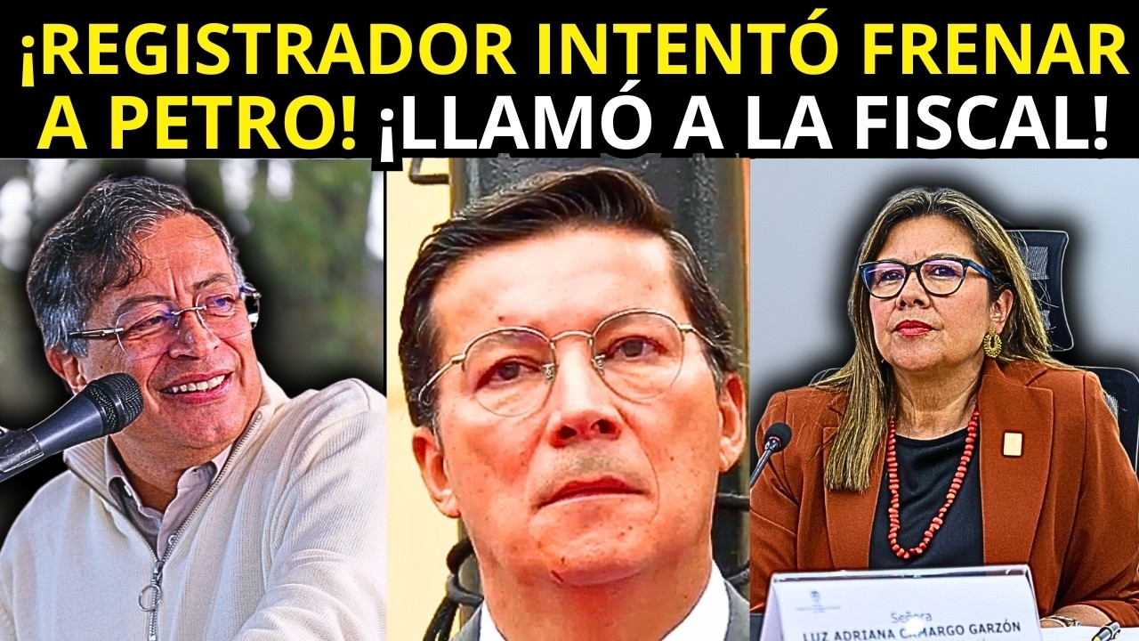 ¡¡Así PETRO SORPRENDIÓ Al Registrador Hernán PENAGOS!! De ESTO ALERTÓ A FISCAL; ¡OJO Con Los VOTOS!