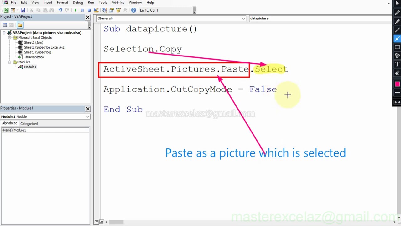 Camera in excel using vba | VBA Tutorial