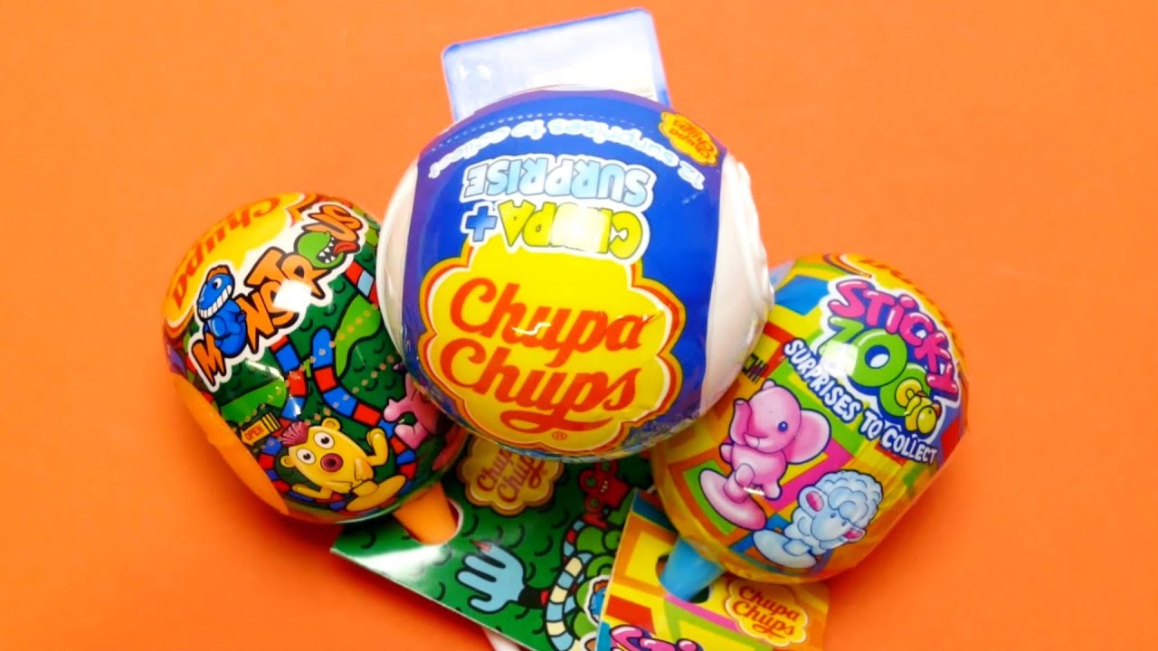 Chupa Chups Lollipop 🍭 Surprise Sticky Zoo Toys unboxing