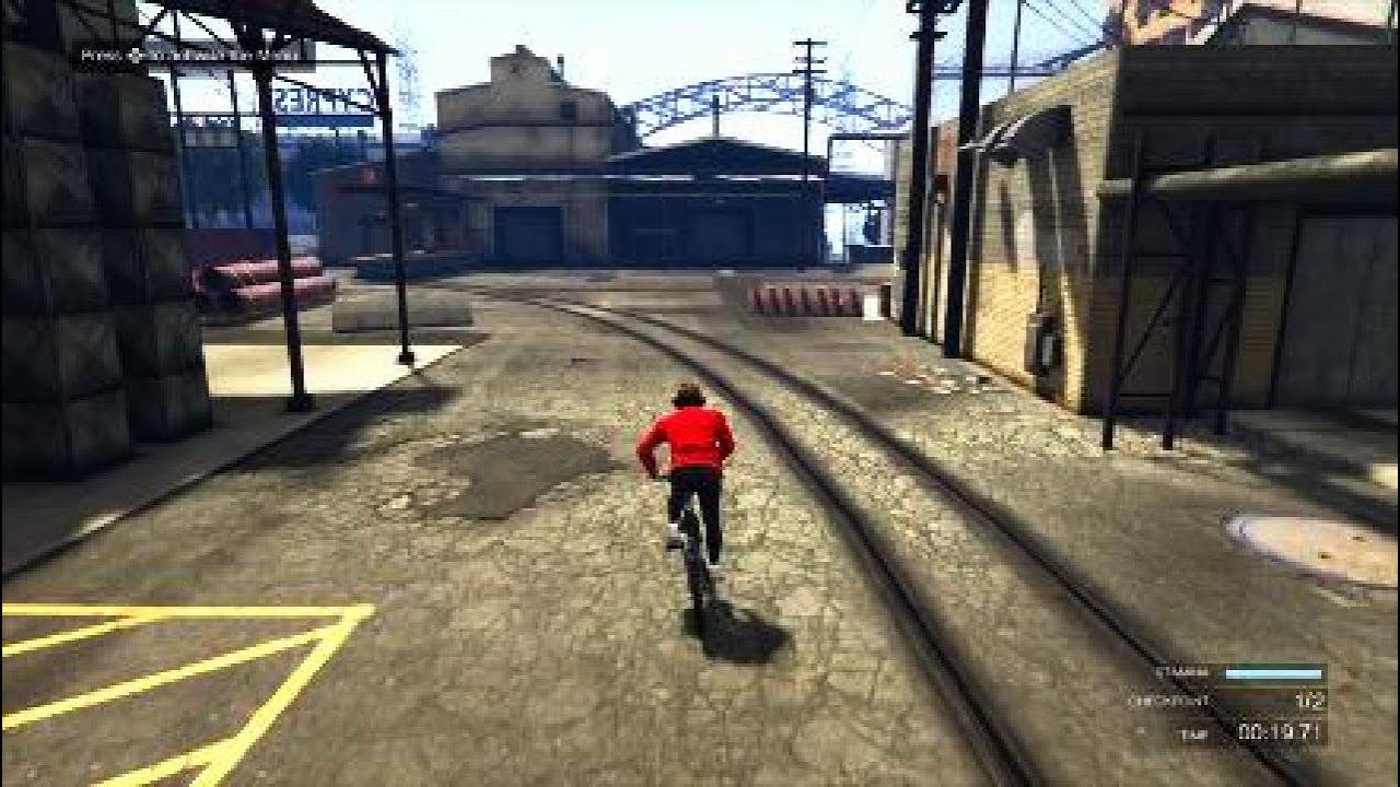 Gta5 bmx stunt montage updated