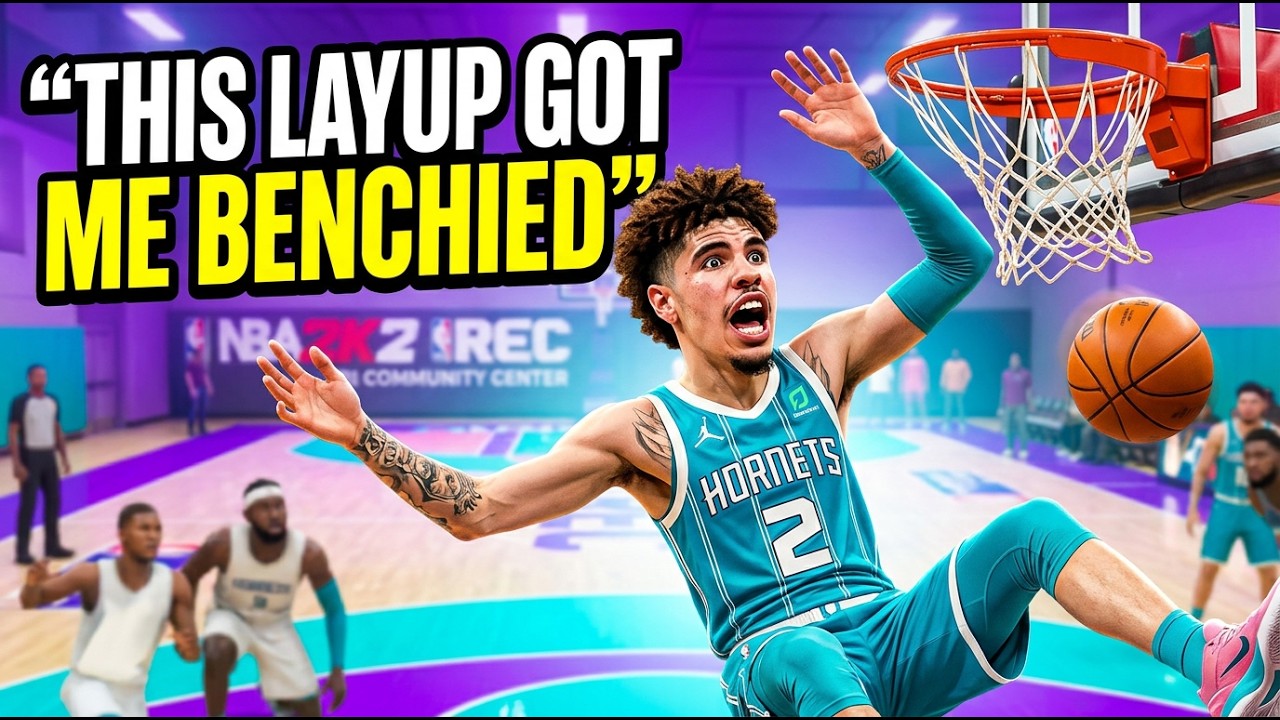 *REC DAY* LAMELO BALL BUILD IN RANDOM REC DURING 2XREP PLUS GAME CHAT (FULL GAMEPLAY)