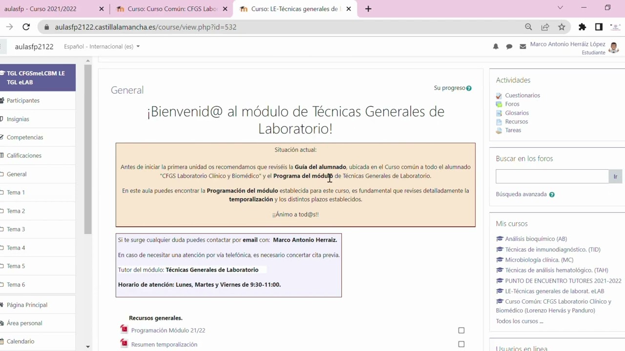 Entorno aprendizaje. Educamos CLM. Acceso aulas virtuales.