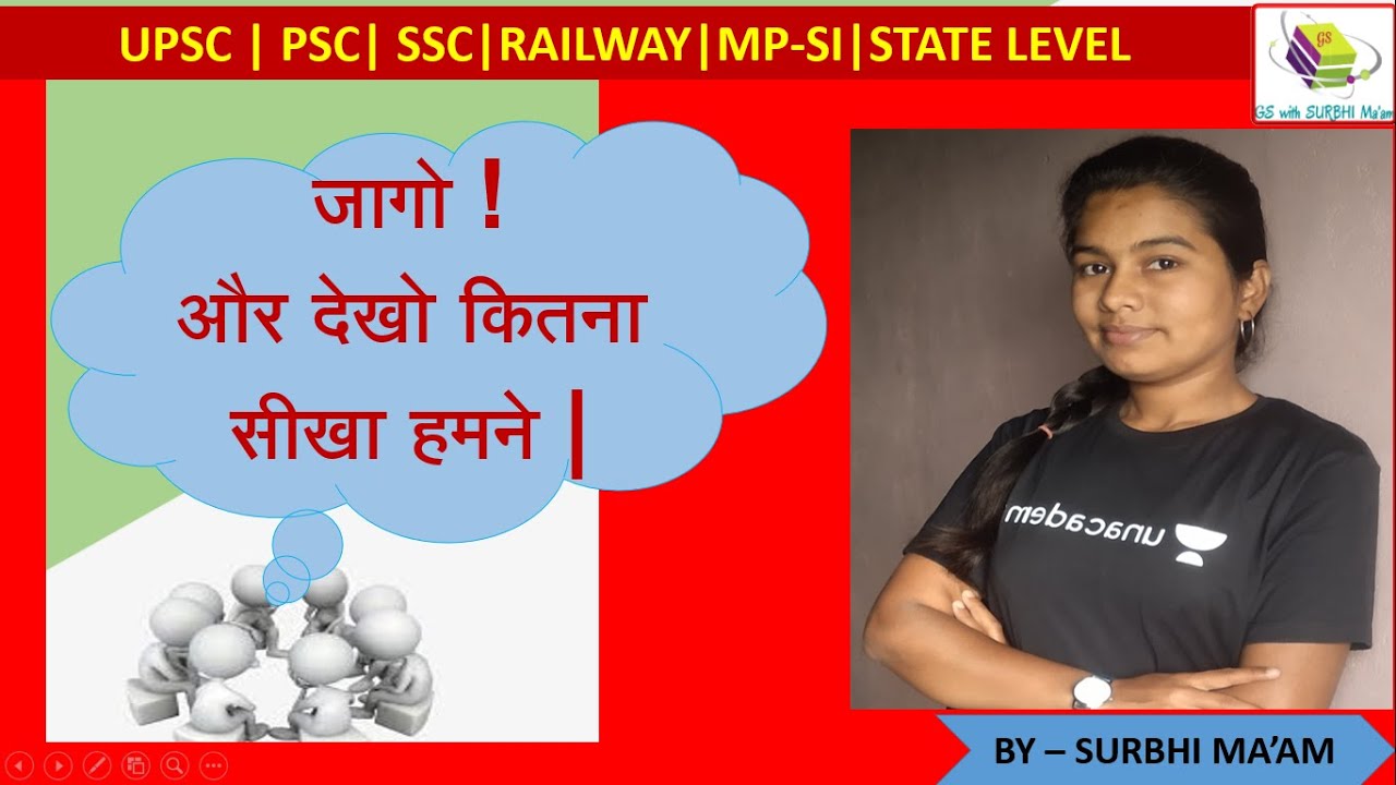 RAPID FIRE |BY-SURBHI MA'AM|for competitive exam|UPSC|MPPSC|SSC|RAILWAYs