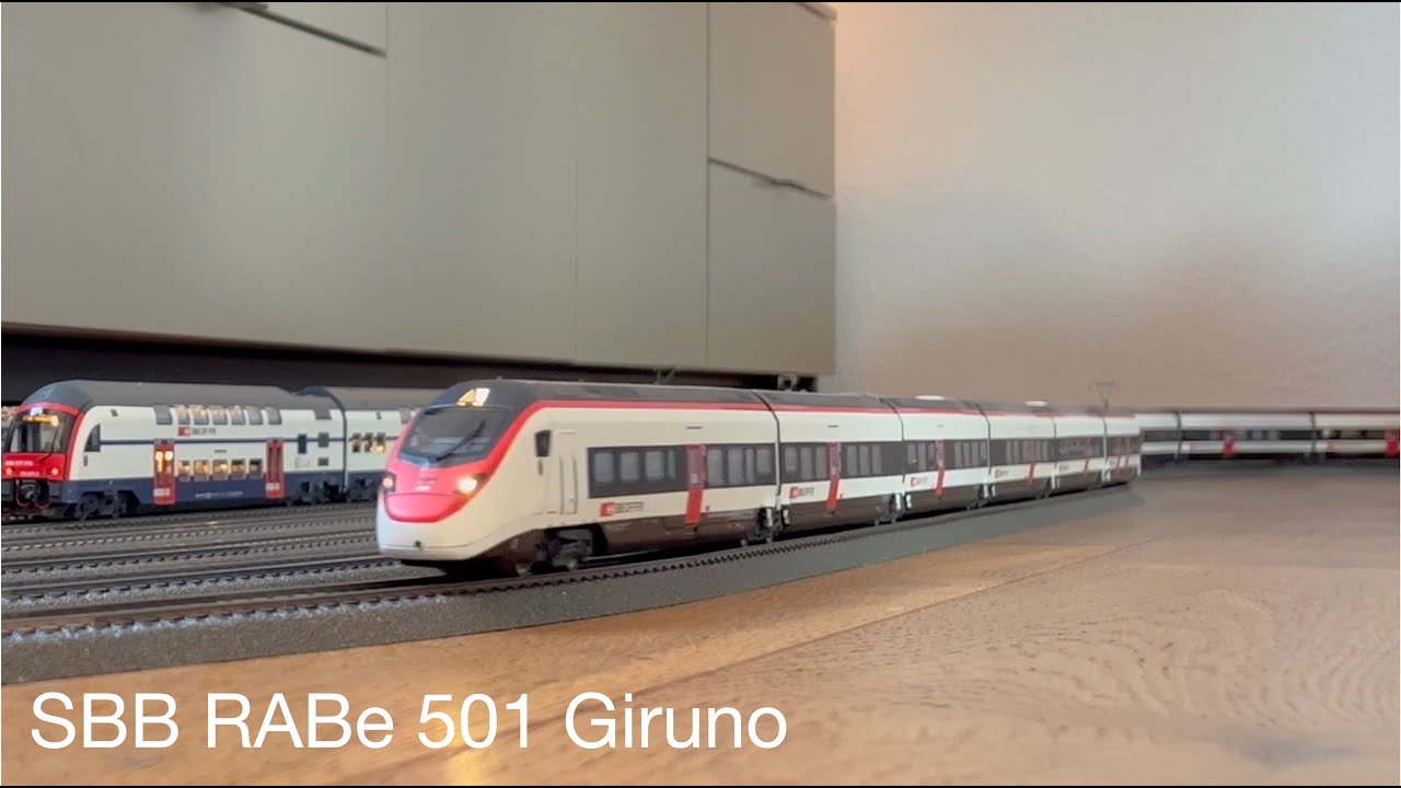 Märklin 39810 – SBB RABe 501 Giruno | Swiss H0 Model Railway