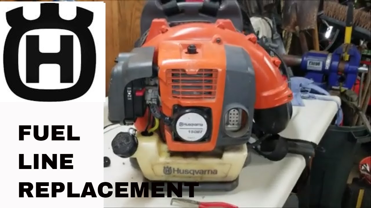 КАК ЗАМЕНИТЬ ТОПЛИВОПРОВОД В ЛЕБООБОРОТЕ - HUSQVARNA BT150