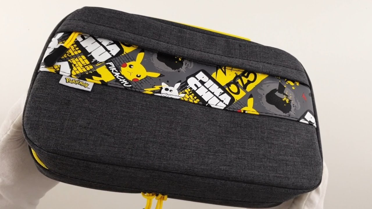 PDP Commuter Case Pikachu Nintendo Switch / Lite | Unboxing + Test
