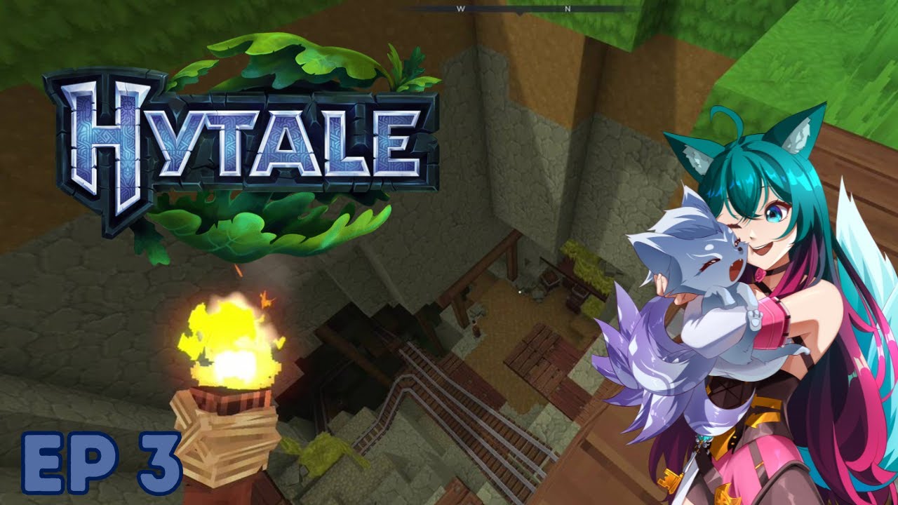 HYTALE Ep 3 | First Mine Exploration
