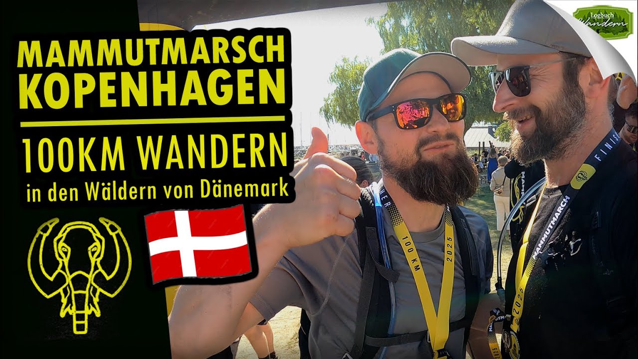 MAMMUTMARSCH KOPENHAGEN - 100KM Wandern in den Wäldern von Dänemark