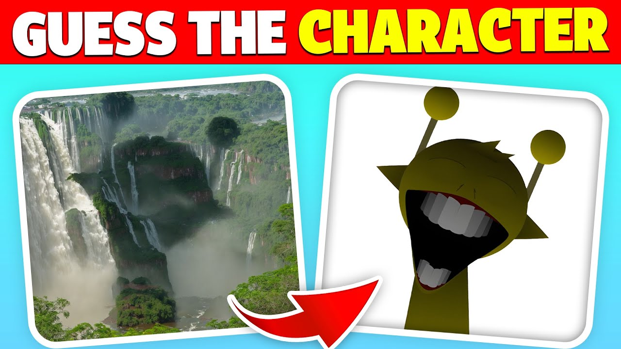 Guess The Horror Sprunki Charcaters by Squinting Your Eyes! | illusion Quiz | Incredibox Sprunki