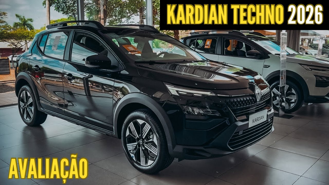 NOVO RENAULT KARDIAN TECHNO 2026 - AGORA MAIS COMPLETO