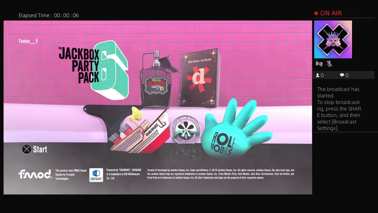 Tomba__5's Live PS4 Broadcast