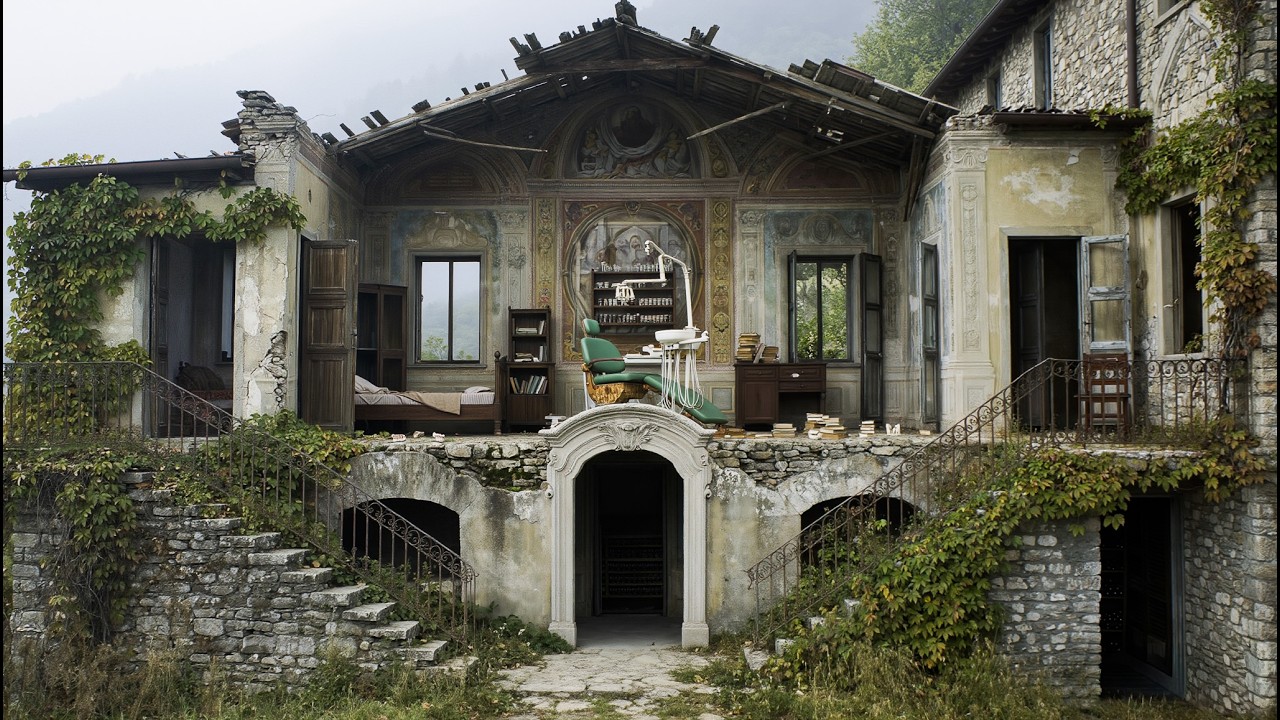 Strange Abandoned Dentist Mansion