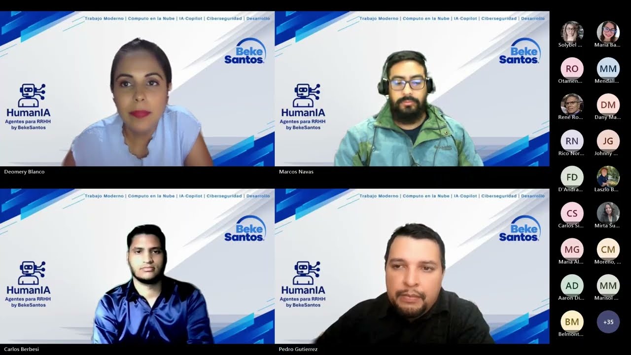 Webinar HumanIA by BekeSantos, el futuro de RRHH