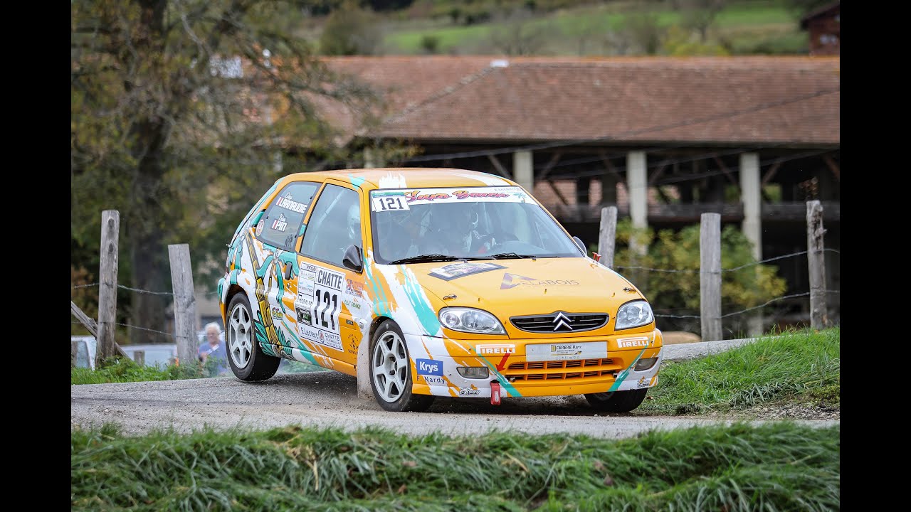 Rallye de la Noix de Grenoble 2024 - ES6 Montagne Chatte - K.PIN / C. LARNAUDIE | SAXO VTS N2