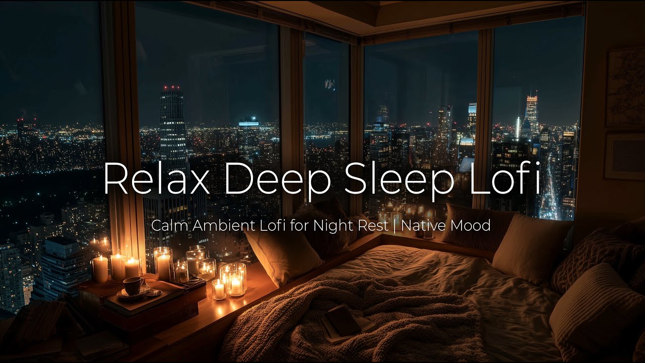 Relaxing Deep Sleep Lofi Music 🛌 1 Hour of Calm Ambient Lofi for Night Rest | Native Mood