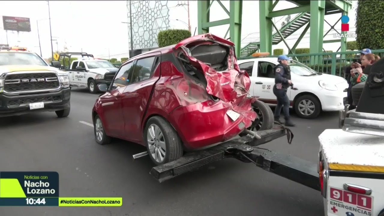 Chofer de microb&uacute;s provoca choque m&uacute;ltiple tras huir a exceso de velocidad en CDMX | Nacho Lozano
