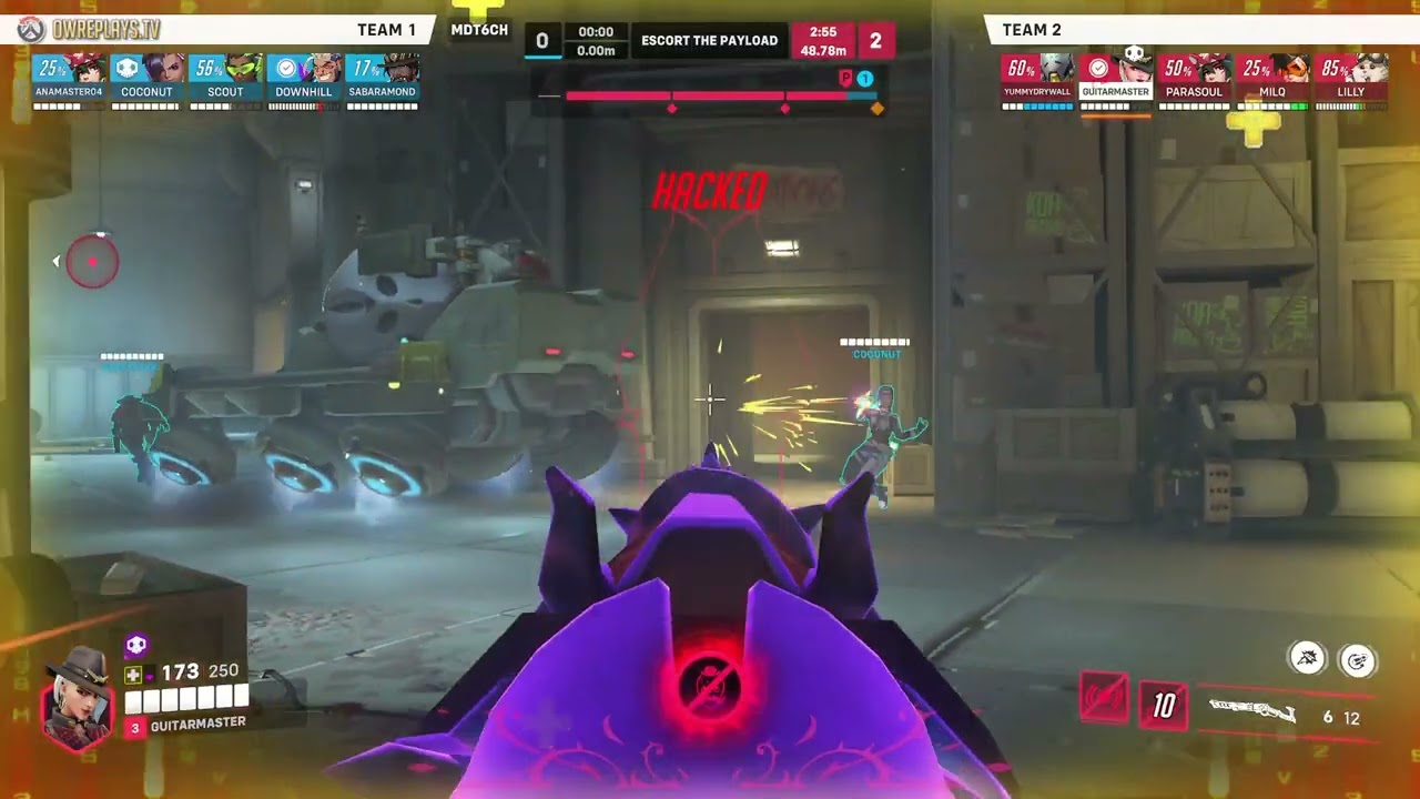 Faceit by GUITARMASTER — Overwatch 2 Replay MDT6CH