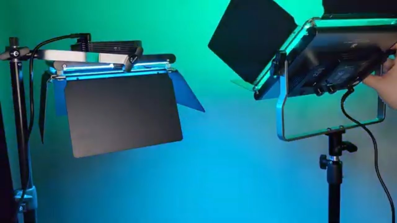 Обзор модернизированного светодиодного видеосветильника NEEWER 660 PRO II RGB с комплектом для ус...