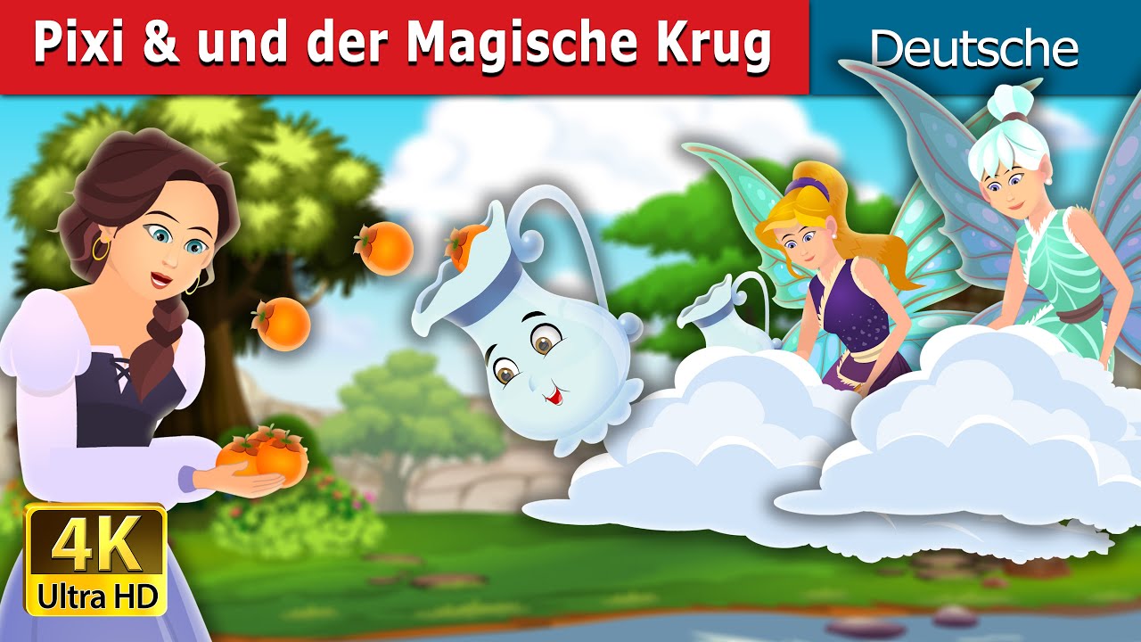 Pixi & und der Magische Krug | Pixi & The Magic Pitcher Story | Deutsche Märchen |@GermanFairyTales