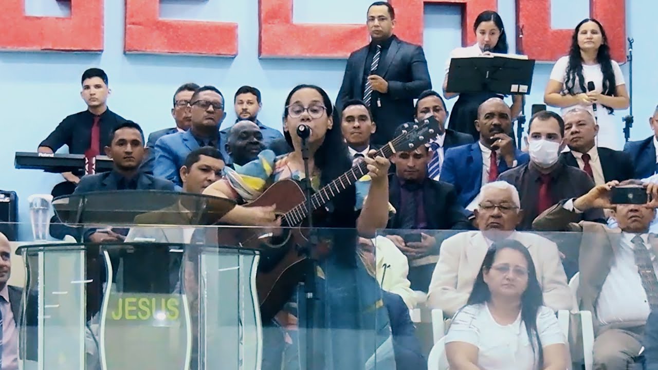 SOFIA CARDOSO NA SEDE DA ASSEMBLEIA DE DEUS EM RORAIMA