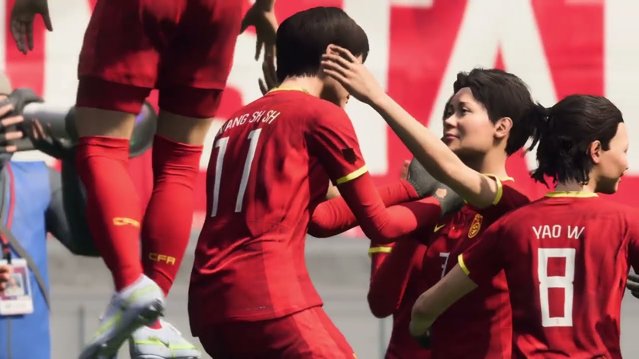 March 7, 2026 - China vs USA - International Women's Football Friendly - FIFA 23 Gameplay