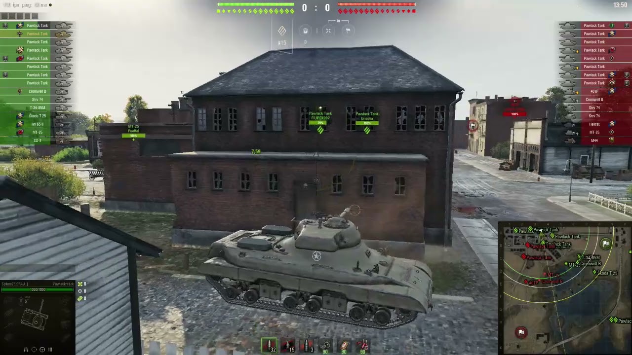 NOWA LINIA CZOŁGÓW CIĘŻKICH -- Pawlack Tank