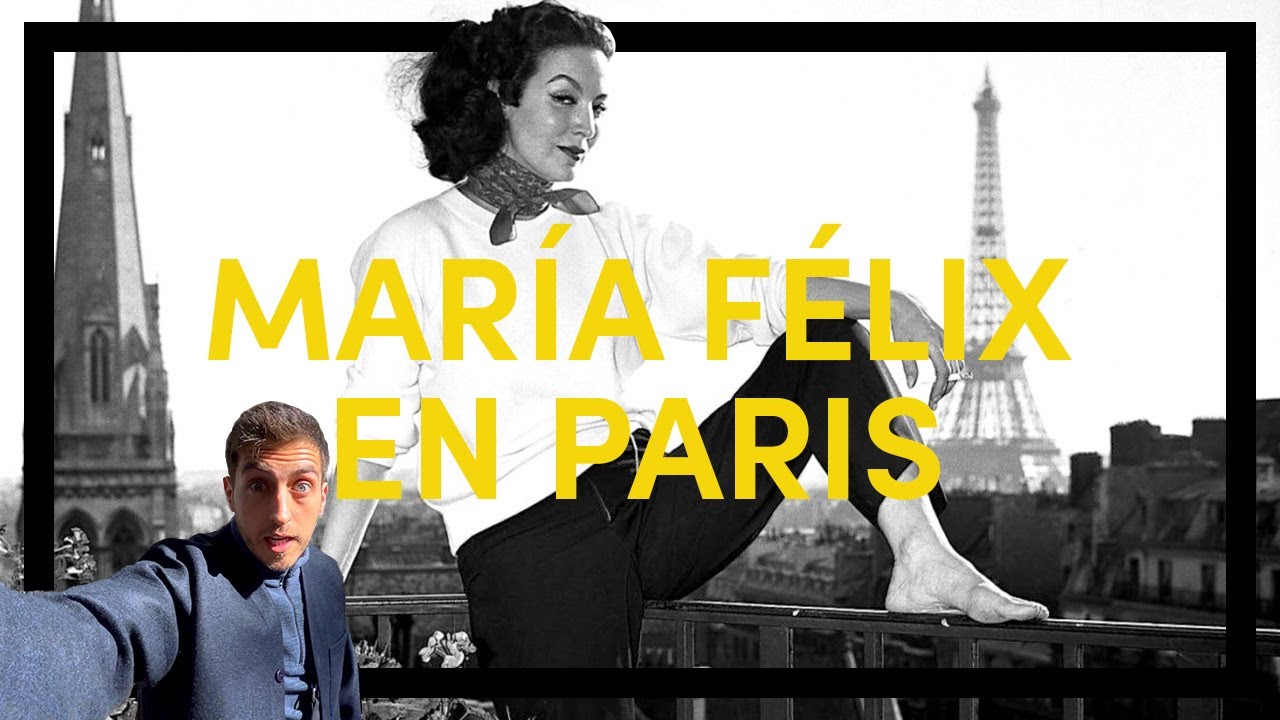 AQUÍ VIVIÓ MARÍA FÉLIX EN PARIS ı Esto hacía, aquí comía y aquí compraba las más costosas joyas!