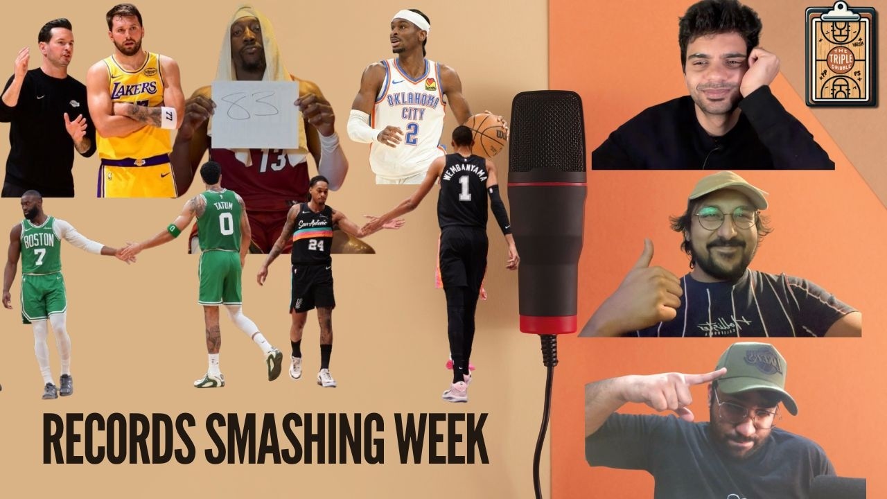 #E38: History created -  BAM hits a record breaking 83 + SGA breaks Wilt record 127 game streak