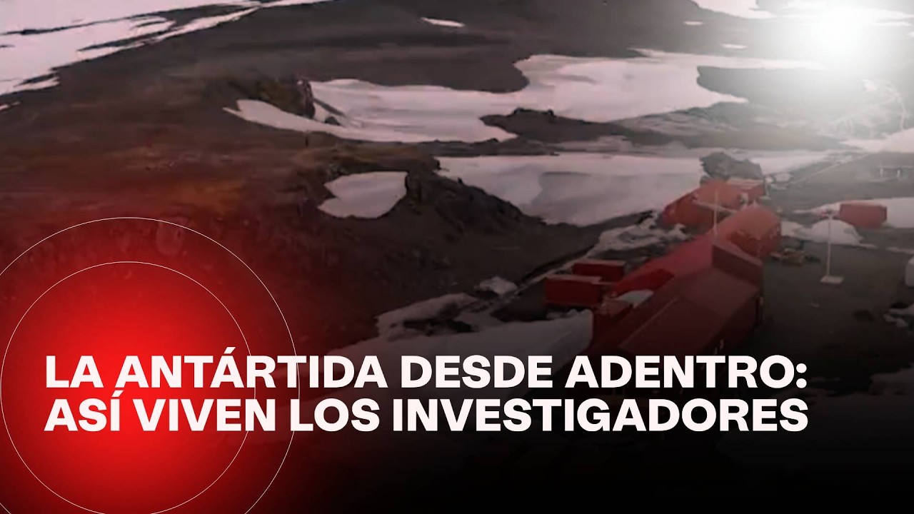 ¿Cómo es vivir en una de las bases antárticas más retadoras del mundo?